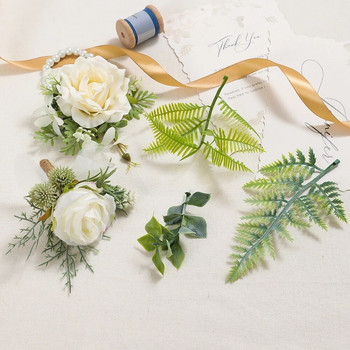 30 τεμ. Τεχνητά φύλλα Διακόσμηση γιρλάντας Ψεύτικα φυτά για διακόσμηση γάμου σπιτιού DIY Μπουκέτο Χειροτεχνία Λουλούδια Αξεσουάρ δώρου στεφάνι