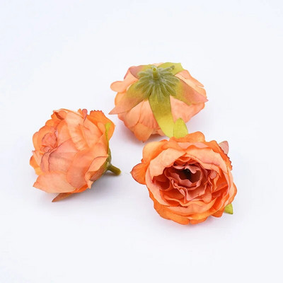 10 komada svilene glave božura Zidni dodaci za vjenčanje za uređenje doma Ručno izrađeno umjetno cvijeće Floristika Diy darovi Svadbeni broš