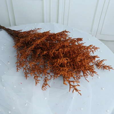 Dabīgs īsts kaltēts zieds Mīlestības zāle Dekoratīvs ziedu pušķu izkārtojuma materiāls Valentīna kāzu konservētu ziedu dekors