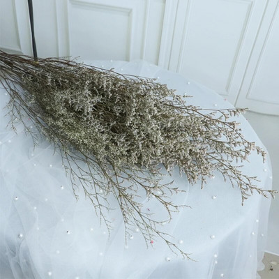 Dabīgs īsts kaltēts zieds Mīlestības zāle Dekoratīvs ziedu pušķu izkārtojuma materiāls Valentīna kāzu konservētu ziedu dekors