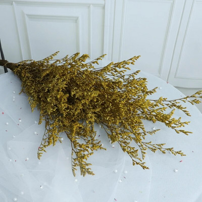 Dabīgs īsts kaltēts zieds Mīlestības zāle Dekoratīvs ziedu pušķu izkārtojuma materiāls Valentīna kāzu konservētu ziedu dekors