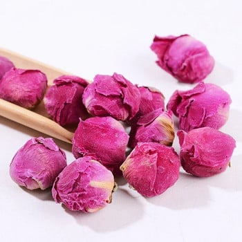 200 г розова пъпка изсушени цветя божур топка за Направи си сам цветя сватбена декорация на дома Чай от естествени цветя Дамски подарък Роза Чай за красота