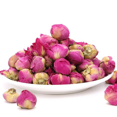 200g Rose Bud Dried Flowers Ball Peony for DIY Flower Wedding Decoration Home Natural Flower Tea Women Gift Rose Beauty Tea