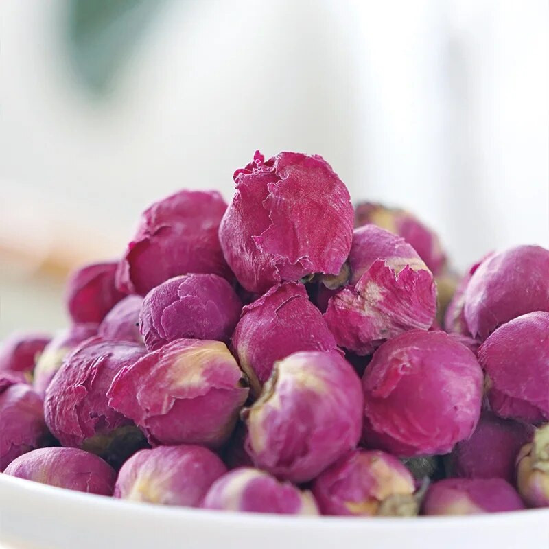 200g Ružin pupoljak Osušeno cvijeće Božur Lopta za DIY Cvjetno vjenčanje Dekoracija doma Čaj od prirodnog cvijeća Ženski poklon Čaj za ljepotu ruže