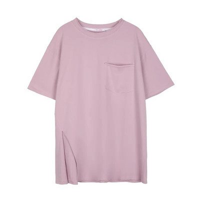 Terhes nő nyári szilárd szoptatós felső rövid ujjú etető póló szoptatáshoz pamut kismama ruhák 9128F