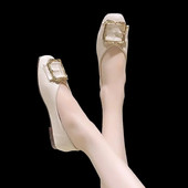 2023. g. sieviešu dzīvokļi, grezni, eleganti sūkņi, sieviešu svārki, vasaras balerīnas, plakani ikdienas apavi sievietēm