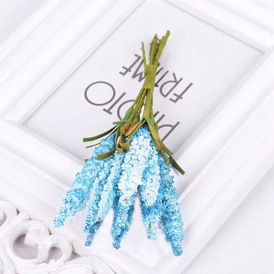 10 tk/partii Lavendli kunstlillekimp PE-vahust võltslilled vaasile Kodusisekujundus DIY pärg Pulmakaunistused 2022