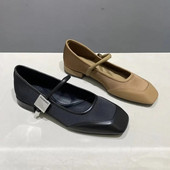 2023 Leptir čvor Ženske ljetne dekoracije od kamenčića Mary Janes Ravne mokasine Ležerne mekane potplate Plitke ženske cipele