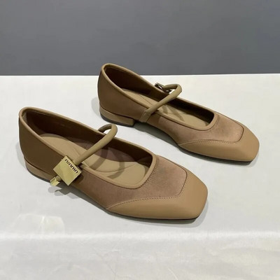 2023 Leptir čvor Ženske ljetne dekoracije od kamenčića Mary Janes Ravne mokasine Ležerne mekane potplate Plitke ženske cipele