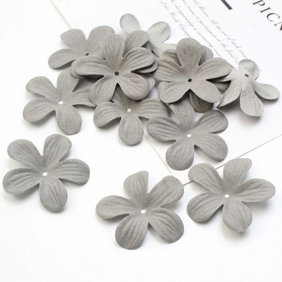 30 tk kangast reljeef sametnahast karikakra lillelehed pulmapeoks Kodukaunistused isetehtud peaklambrid lillelised käsitöö kaunistused