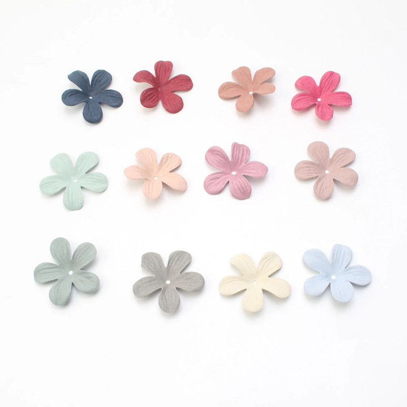 30 tk kangast reljeef sametnahast karikakra lillelehed pulmapeoks Kodukaunistused isetehtud peaklambrid lillelised käsitöö kaunistused