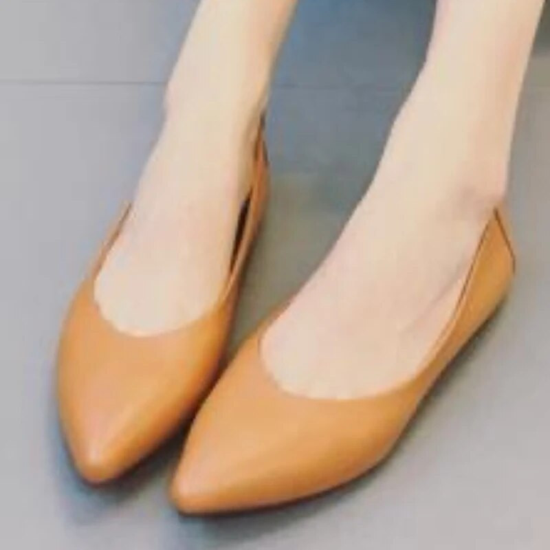Nove ženske balerinke Ljeto 2023. Vintage plitke cipele za hodanje za žene Modne uredske ženske cipele za slobodno vrijeme