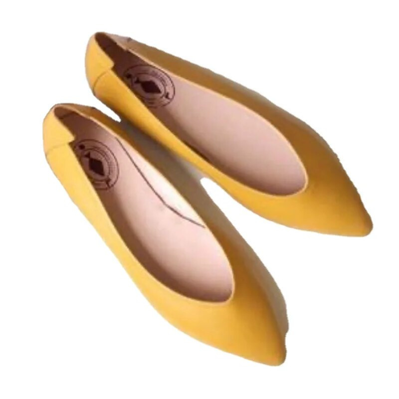 Nove ženske balerinke Ljeto 2023. Vintage plitke cipele za hodanje za žene Modne uredske ženske cipele za slobodno vrijeme