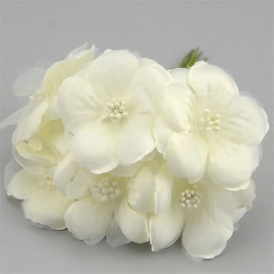 6kom/lot 5cm svileni spomenar Mini ruža, umjetni korsaž, cvjetni buket za dekoraciju vjenčanja DIY vijenac, rukotvorina, svadbeno cvijeće