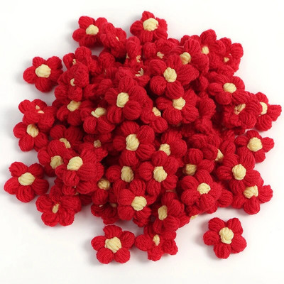 10/20 gab. Rožu Mākslīgie Ziedi Vilna Viltus Ziedi Haed Ballīšu Dekorācijas Mājas Dekors DIY Amatniecības albums Dāvanu aksesuāri