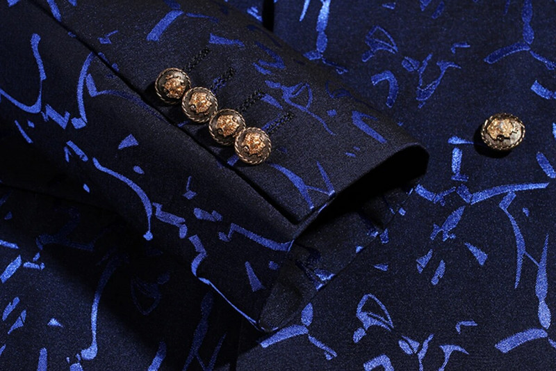 Visoka kvaliteta (jakna + prsluk + hlače) muški talijanski stil, poslovni, elegantni modni, ležerni, poslovni party, uski set od 3 dijela