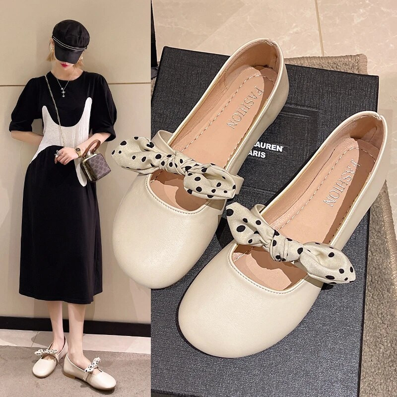 Sieviešu plakanie, punktveida priekšgala laivu apavi, apaļi apavi Mērija Džeina, sekla slīdēšana plakanā apavi Sievietēm baleta apavi zapatos mujer 9708N