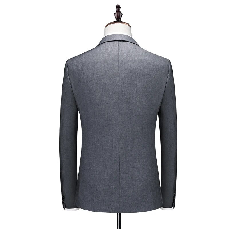 Visokokvalitetno (Blazer + prsluk + hlače) muško talijansko poslovno ležerno elegantno modno vjenčano trodijelno odijelo