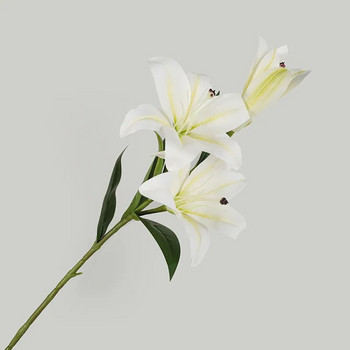 Τρισδιάστατη εκτύπωση Lily Real Touching Artificial Flowers for Home Hotel Τραπέζι Κήπος Διακόσμηση Αξεσουάρ πάρτι δώρου λουλουδιών
