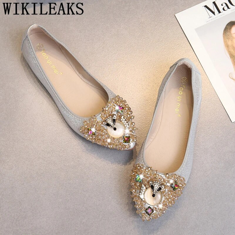 Glitter Kingad Kevadkingad Naiste Rhinestone Suures suuruses Slip On Kingad Naistele Mood Mustad Laadurid Loafers Sepatu Wanita Korea