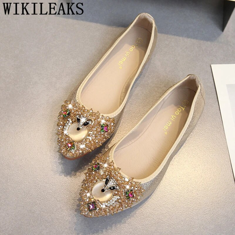 Glitter Kingad Kevadkingad Naiste Rhinestone Suures suuruses Slip On Kingad Naistele Mood Mustad Laadurid Loafers Sepatu Wanita Korea