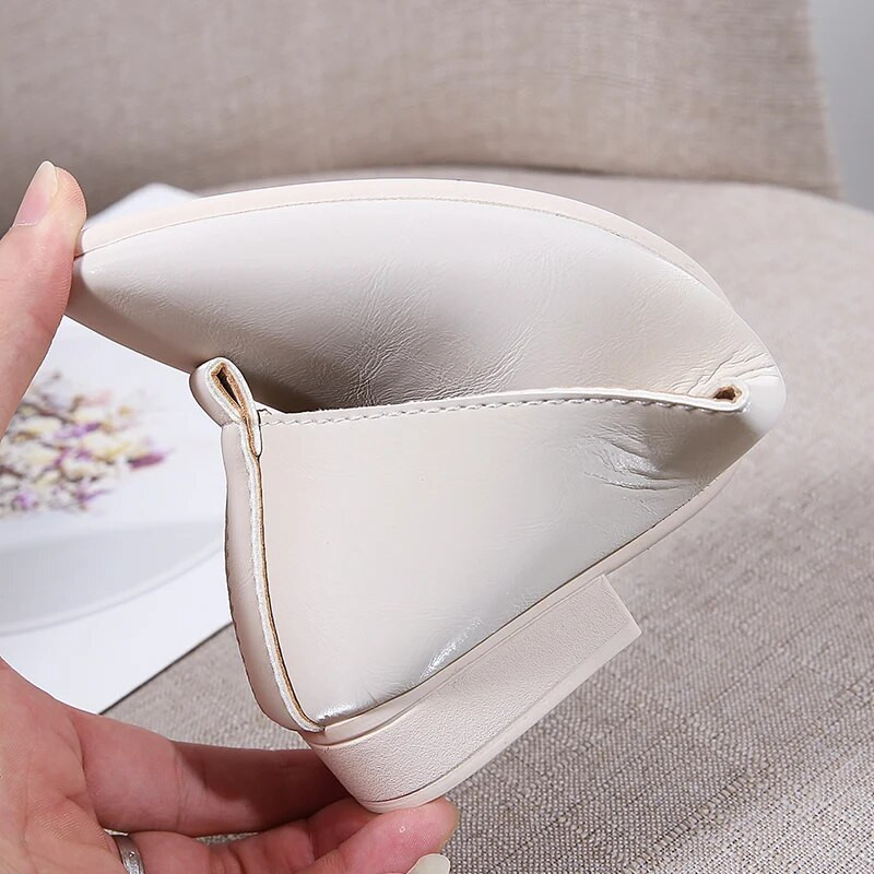 2022. Nove ženske ravne cipele Ženske špicaste cipele Mekane plitke mokasine Ženske modne baletne prozračne ženske cipele na ravne cipele