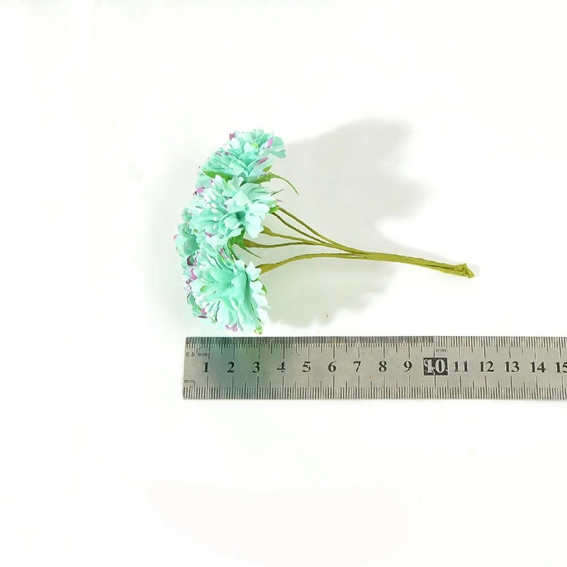 6vnt/stal. Mini dirbtinio šilko rožių puokštė vestuvėms namų dekoravimui pasidaryk pats rankų darbo amatų aksesuarai netikros gėlės