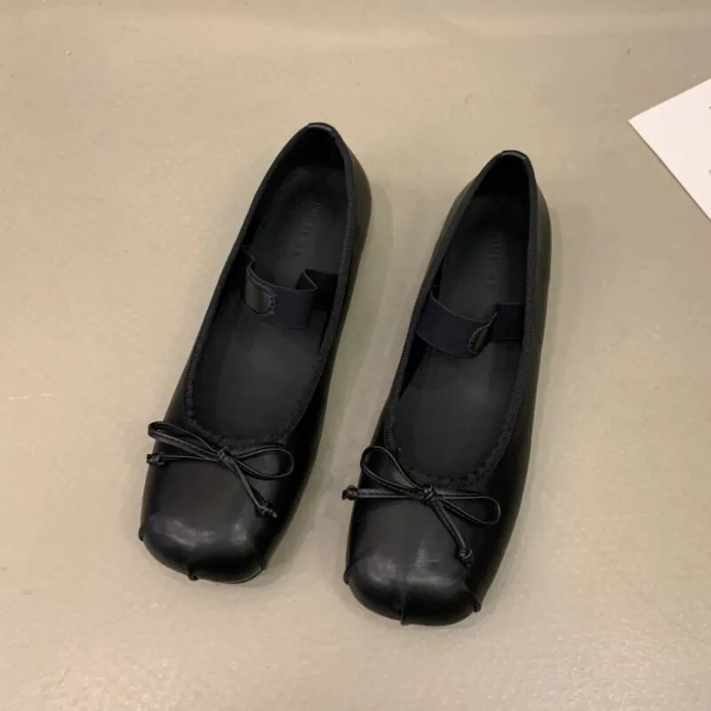 Pavasario rudens Moteriški Mary Janes Batai Lakinė oda Žemakulniai Suknelė Batai Kvadratinio piršto seklių sagties dirželiu mergaičių batai 8828N