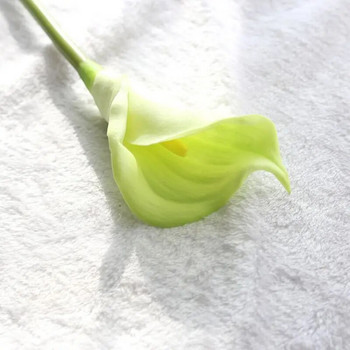 Big 67cm Real Touch Calla Lily Τεχνητά λουλούδια Διακοσμητικά Αξεσουάρ διακόσμησης γάμου Χριστουγεννιάτικο Δωμάτιο Δώρο Διακόσμηση σπιτιού