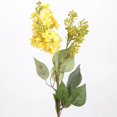 Flori artificiale de liliac, flori frumoase de mătase, pentru acasă, nuntă, bricolaj, decorare, coroană de aranjament de flori de mână falsă