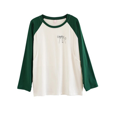 Majice za dojenje od čistog pamuka, majica kratkih rukava za trudnice, ljetna trudnička odjeća 5010B