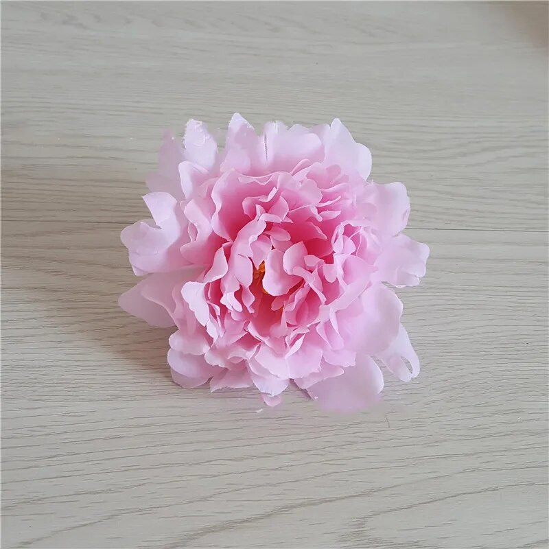 5 komada velike cvjetne glave božura, svilenog umjetnog cvijeta za vjenčanje, uređenje doma, DIY Cvjetni obrt 13 cm