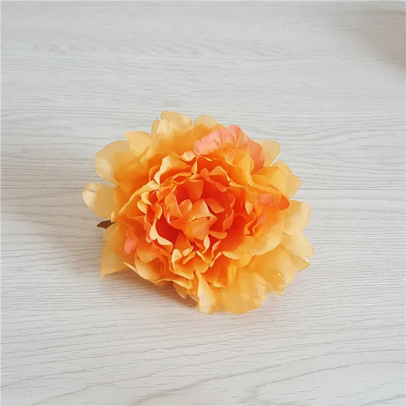 5 komada velike cvjetne glave božura, svilenog umjetnog cvijeta za vjenčanje, uređenje doma, DIY Cvjetni obrt 13 cm