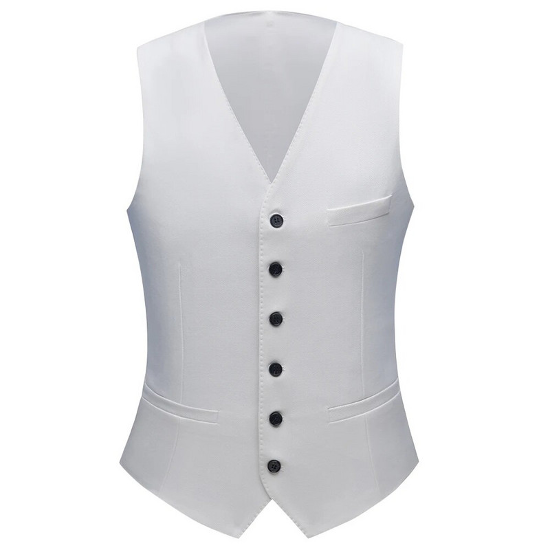 Novo (Blazer + prsluk + hlače) Muška moda Poslovno vjenčanje Britanski stil Gentleman Tanak talijanski stil Ležerna mladoženja Domaćin 3-dijelna