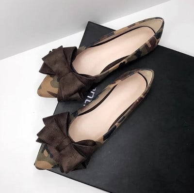 Sieviešu apavi Pavasaris Vasaras Apavi Modes Zīda smailas Apavi ar plakanu apakšu, Ērti 43. izmērs