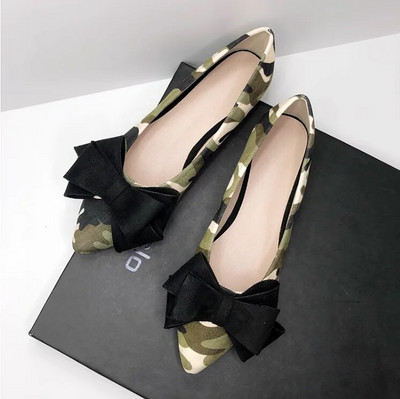 Sieviešu apavi Pavasaris Vasaras Apavi Modes Zīda smailas Apavi ar plakanu apakšu, Ērti 43. izmērs