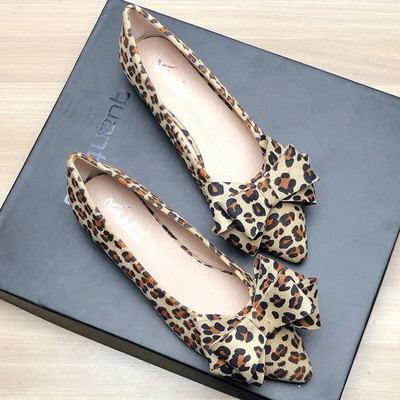 Sieviešu apavi Pavasaris Vasaras Apavi Modes Zīda smailas Apavi ar plakanu apakšu, Ērti 43. izmērs