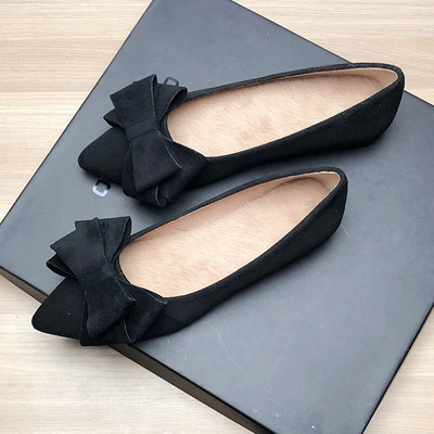 Sieviešu apavi Pavasaris Vasaras Apavi Modes Zīda smailas Apavi ar plakanu apakšu, Ērti 43. izmērs