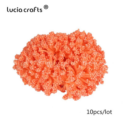 6/10/12/50/70/288 kom Miješani narančasti cvijet Trešnja Snop bobica prašnika Božićni DIY dekor D0313