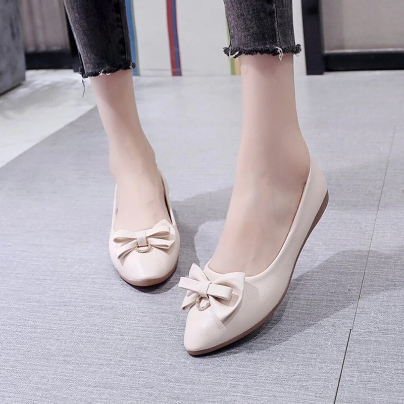 Ženske ravne cipele 2023. Proljeće Jesen Novi dizajneri Ležerne cipele s plitkim ustima s četvrtastom kopčom Lađane cipele s mekanim potplatom Ležerne ženske cipele na špic