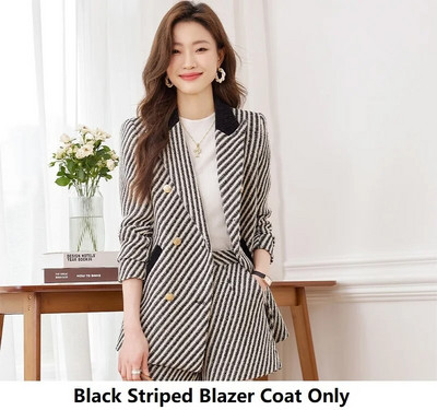 Svinīgi sieviešu biznesa kostīmi ar šortiem un jakām Mētelis Augstas kvalitātes audums Profesionāli OL Styles Blazeri Sieviešu tērpu komplekts