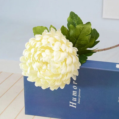 Umjetni cvijet Krizantema Velika cvjetna glava Jezgra Krizantema Vjenčanje Ukrasi vjenčanja Uređenje doma Rekviziti za fotografije