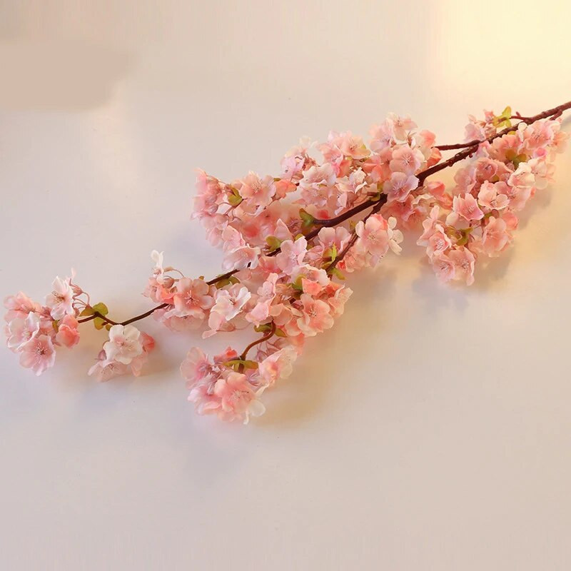 100cm svileni umjetni cvijet trešnjin cvijet svadbeni luk Pozadinska dekoracija Dodaci Kućni dekor Lažni cvjetni foto rekviziti