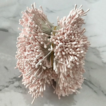 400 бр. 1,5 мм мини тичинки, ръчно изработени изкуствени цветя за сватбено тържество Декорация на дома Направи си сам Коледни аксесоари за албуми