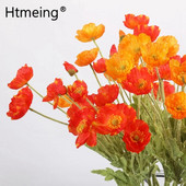 Kukuruzni makovi Ukrasni svileni lažni umjetni cvjetovi maka Vjenčani praznici Svadbeni buket Kućni dekor za zabave buketi za djeveruše