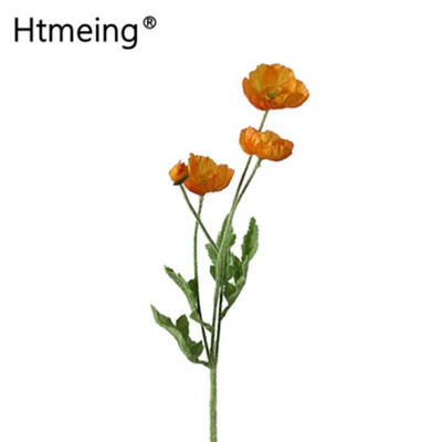 Kukuruzni makovi Ukrasni svileni lažni umjetni cvjetovi maka Vjenčani praznici Svadbeni buket Kućni dekor za zabave buketi za djeveruše
