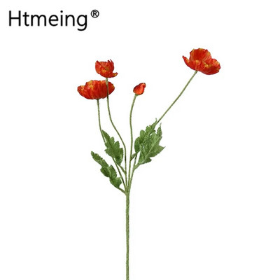 Kukuruzni makovi Ukrasni svileni lažni umjetni cvjetovi maka Vjenčani praznici Svadbeni buket Kućni dekor za zabave buketi za djeveruše