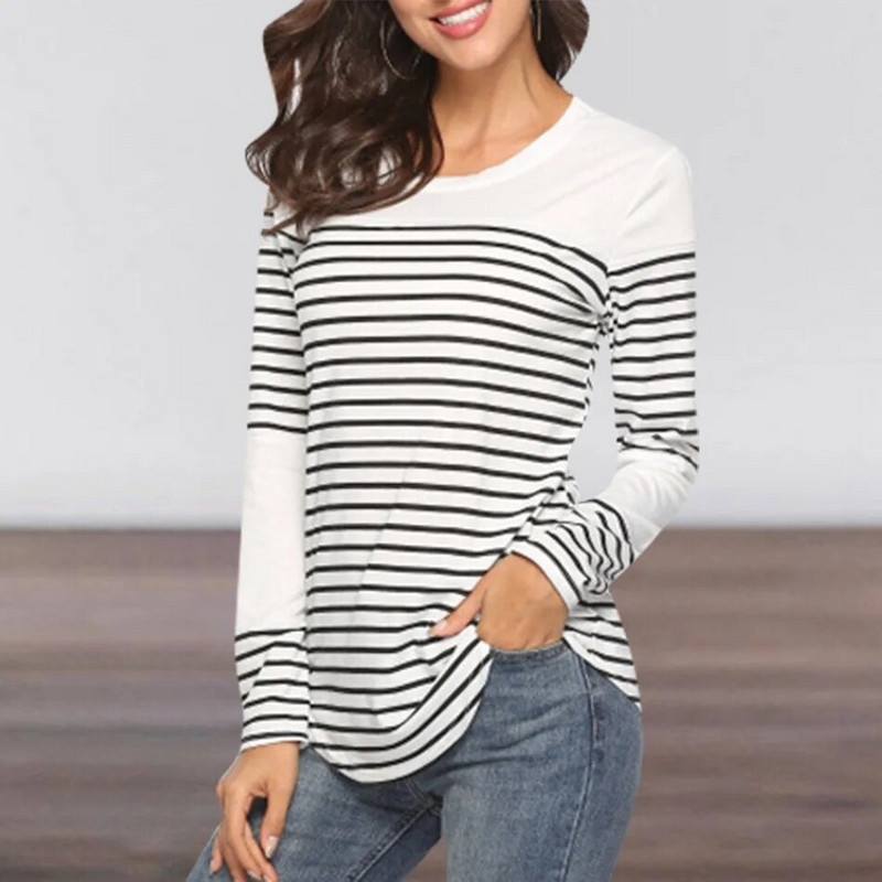 Nova odjeća za dojenje Jesenska ženska majica s dugim rukavima za trudnice Majica s kratkim rukavima za dojenje Premama Ležerna odjeća za majke