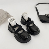 Retro ühekordsed kingad naiste 2022 uus mood, madalad naiste kingad paksu kontsaga pandla paksu kontsaga väikesed nahast kingad ühevärvilised