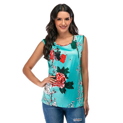 2023 Žene Dame Odjeća za trudnice Majice za dojenje Majice za dojenje Prugasta majica kratkih rukava za mame koje doje